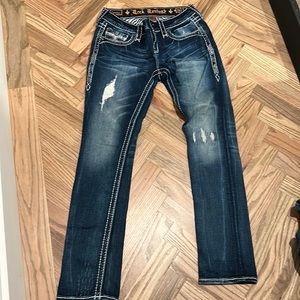Rock revival straight leg jeans